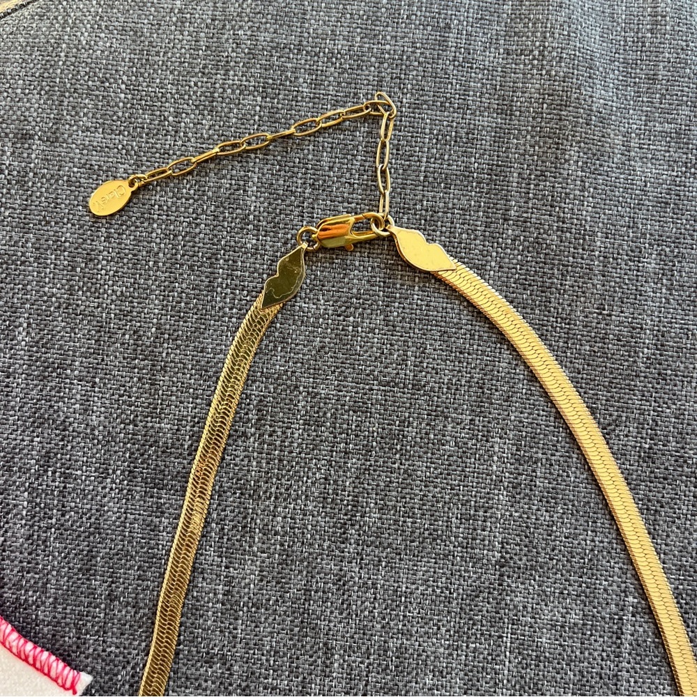 Clare V Snake Chain Necklace - Picture 4 of 7